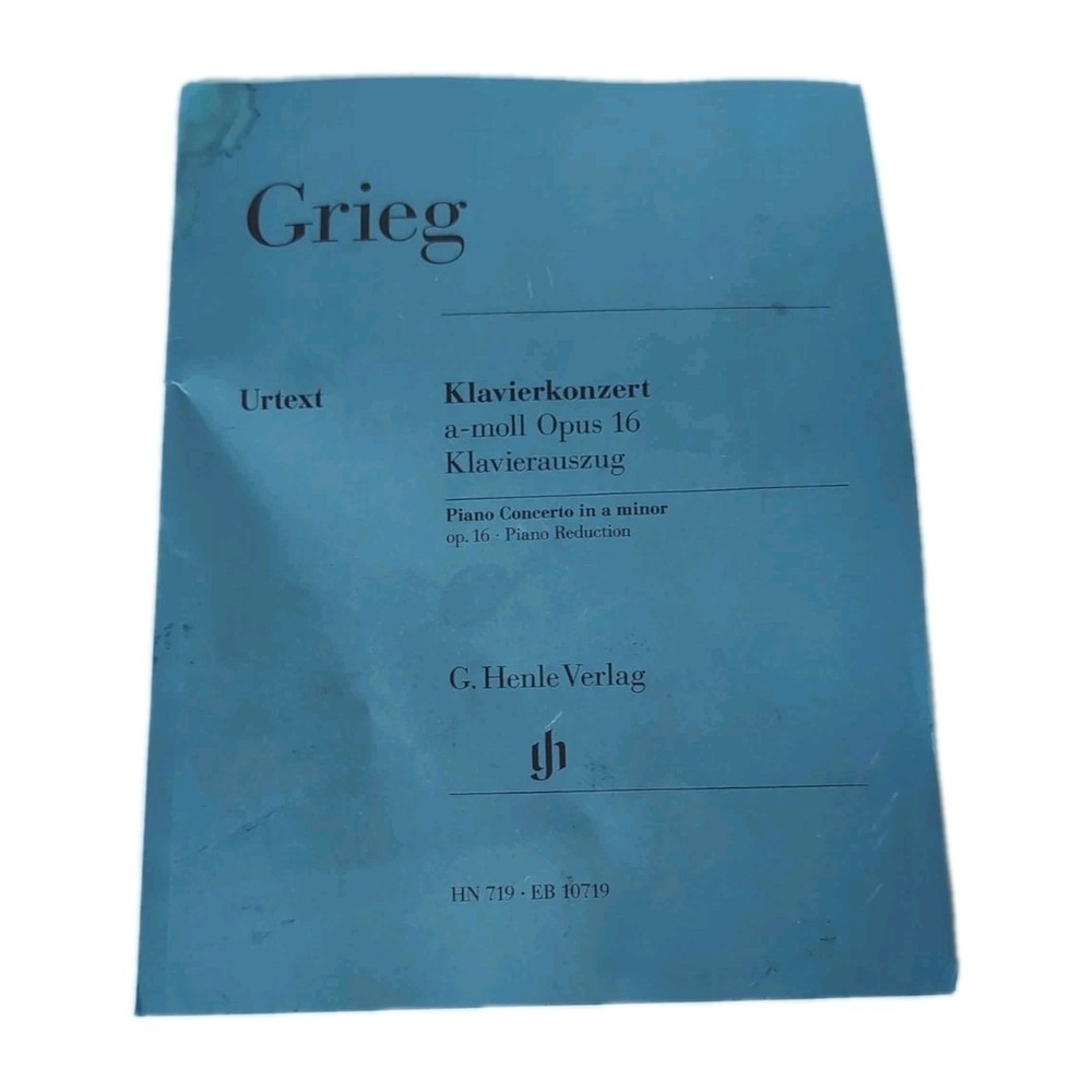 Grieg Klavierkonzert a-mall Opus 16. Piano Concerto In a minor op 16 Piano Reduc